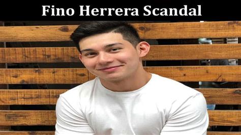 fino herrera scandal|The Controversy Surrounding Fino Herrera and .